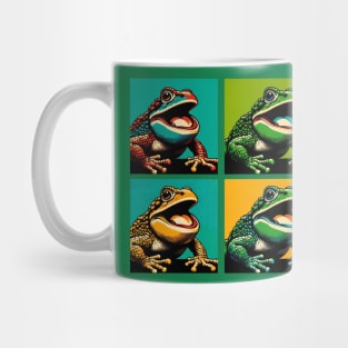 Pacman Frog Pop Art - Cool Frog Mug